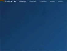 Tablet Screenshot of fifthbeat.com